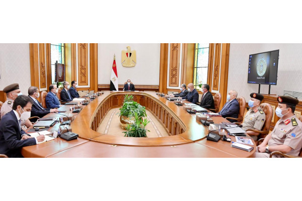 Sisi is following up on the executive position of the infrastructure of the new administrative capital
